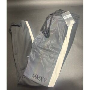 Guapi NEW Mens Black White Reflective Joggers Limited Edition GVAPI MMXV Size 34